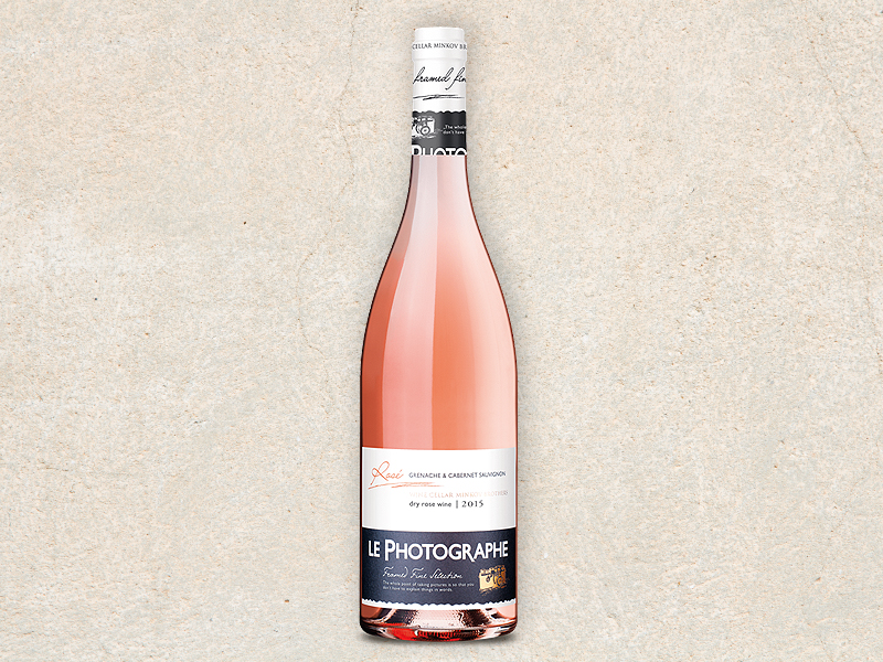 Rose Grenache &amp; Cabernet Franc   Le Photographe, Minkov Brothers,